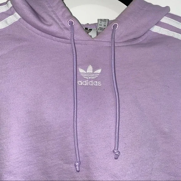 LILAC ADIDAS HOODIE - Picture 4 of 5